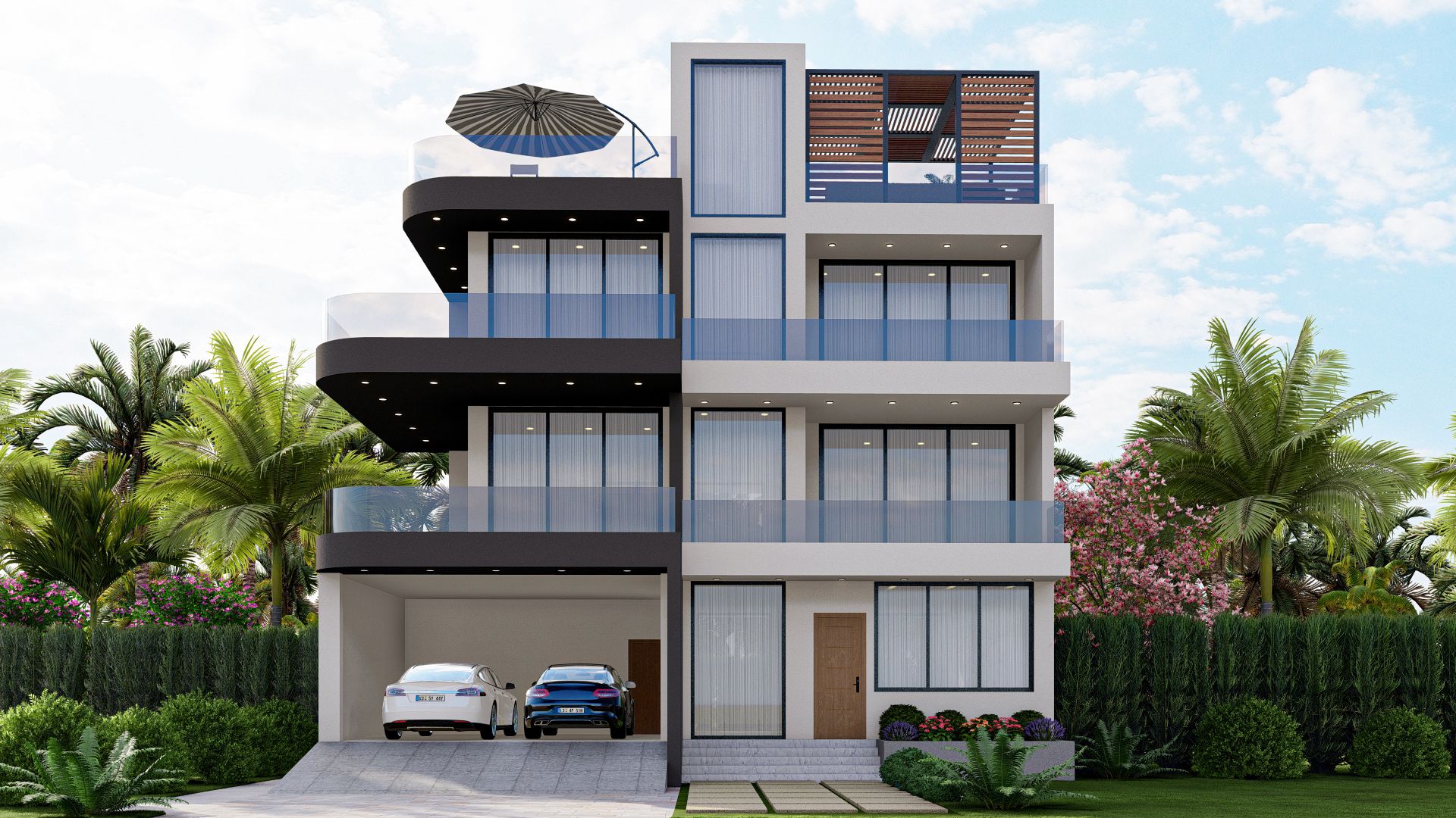 Settlers Cove — Settlers Estate Villa, architectural rendering
